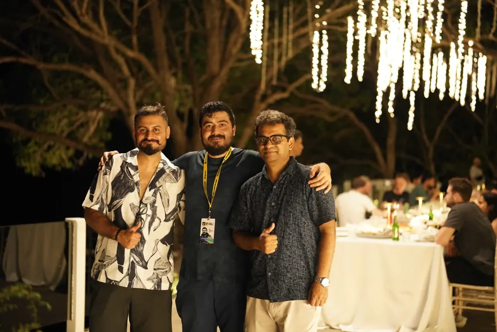Community dinner with summit attendees